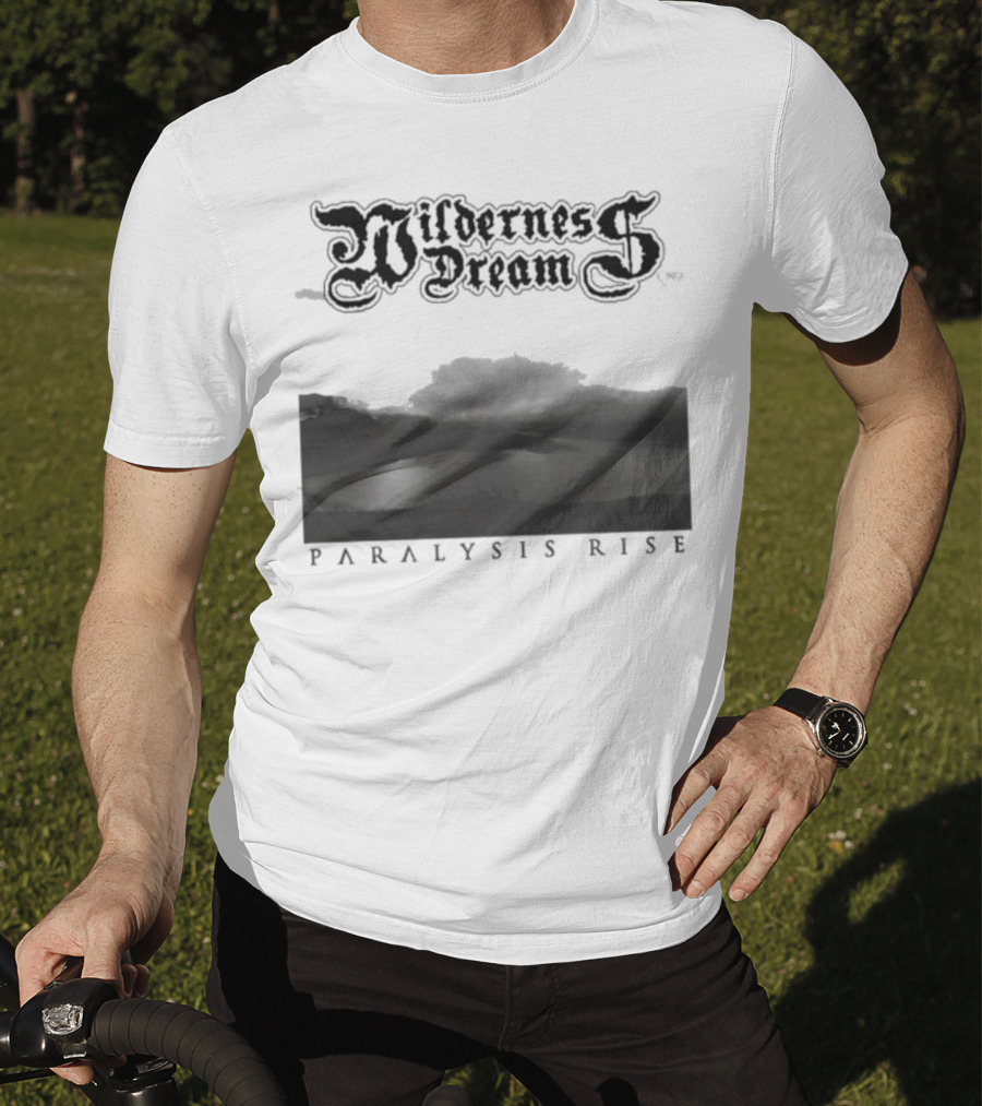 Wilderness Dream Paralysis Rise Scenic Monochrome Landscape T-Shirt