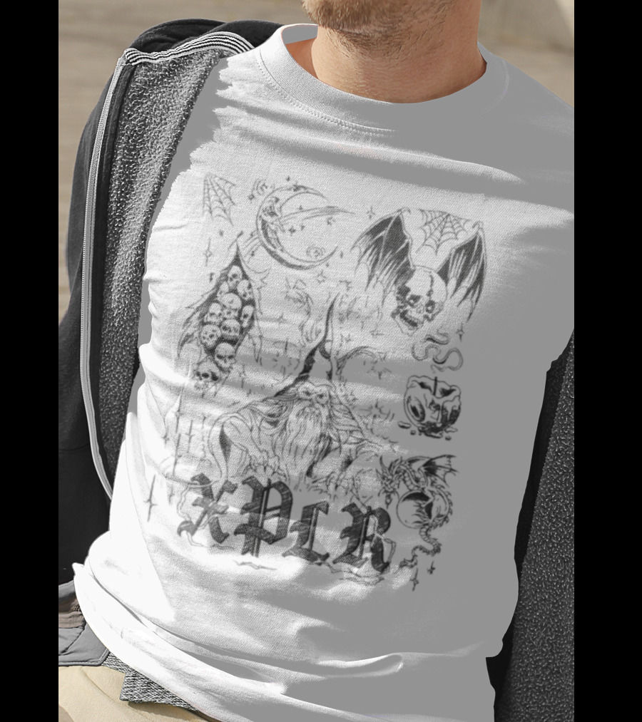 Xplr Inked Fantasy Creatures And Symbols T-Shirt