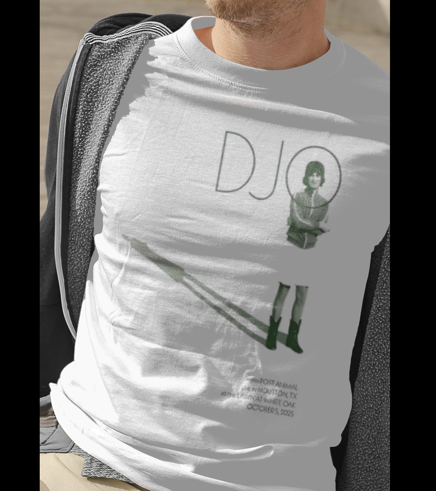 Djo White Oak Music Hall Lawn Oct 05 2025 Retro Style Performance Art T-Shirt