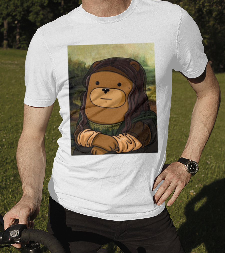 Figen.Eth Boi The Bear Mona Lisa Parody T-Shirt
