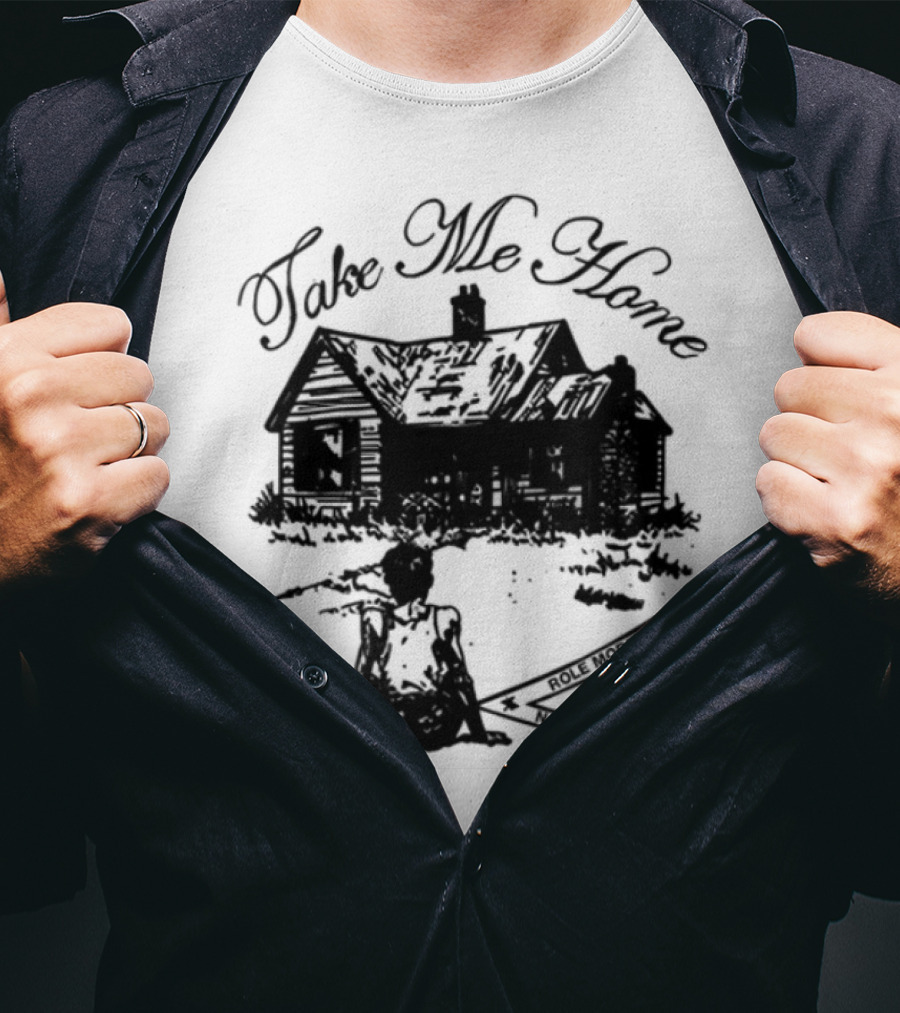 Role Model Take Me Home Cozy Cabin Scene T-Shirt