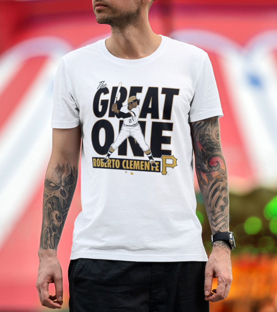 Roberto Clemente Great One Pittsburgh Pirates P T-Shirt