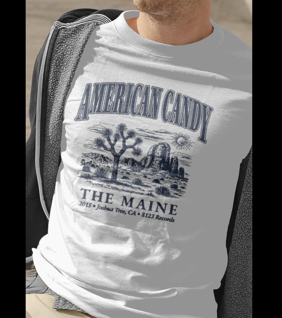 American Candy The Maine Joshua Tree CA Souvenir 2022 Summer T-Shirt
