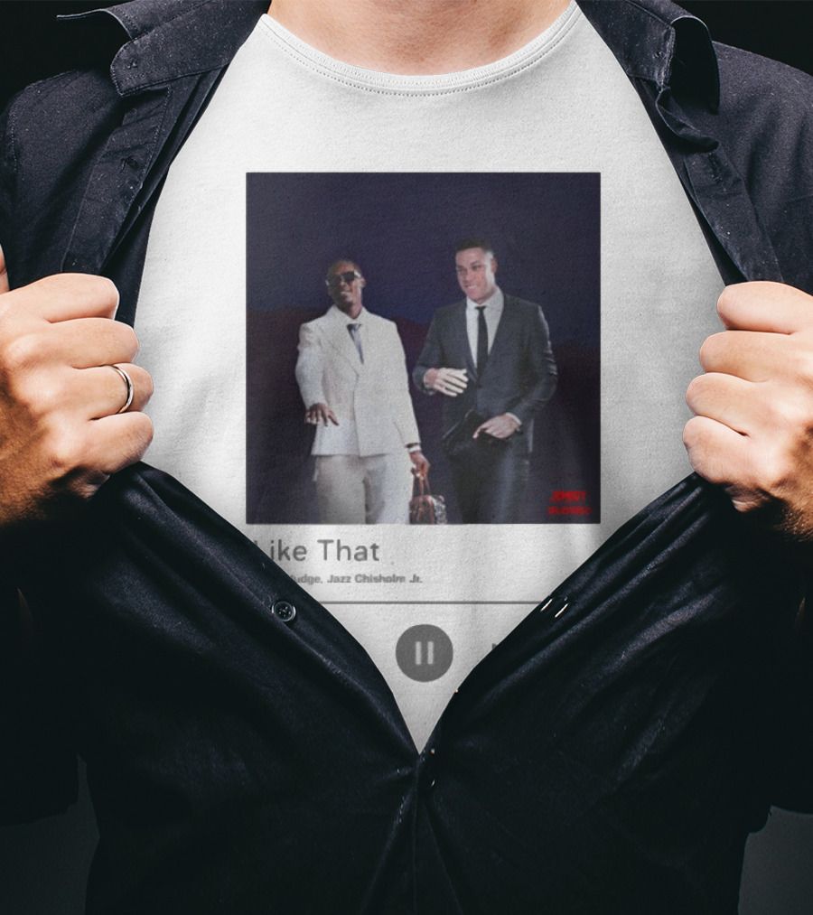 Janky Playlist Like That Aaron Judge Jr. T-Shirt