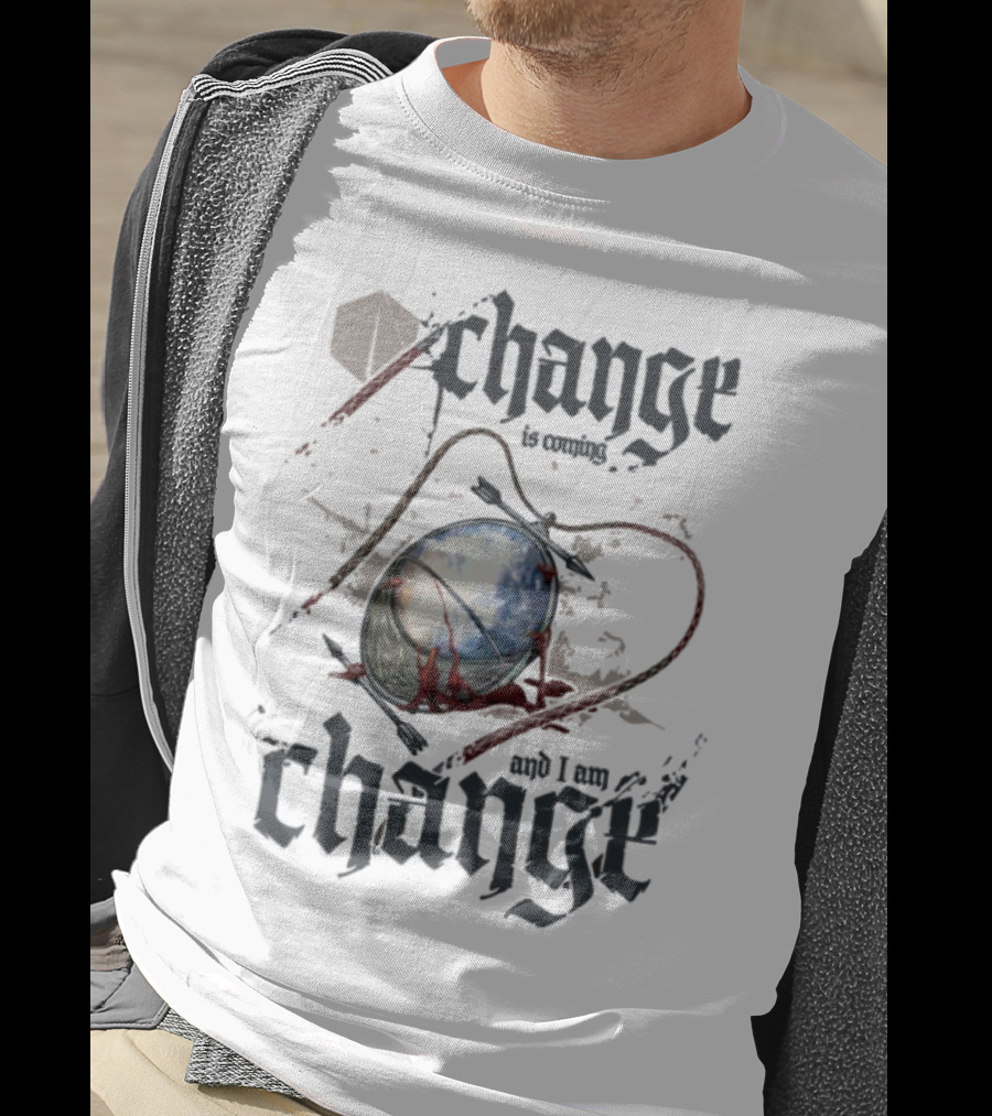 Change Is Coming Exu Divergence Pendant Design T-Shirt