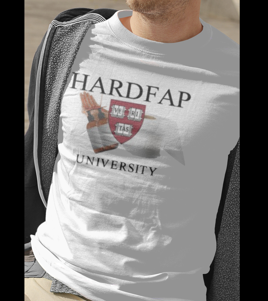 Hardfap University Veritas Crest Toilet Roll And Lotion Bottles T-Shirt