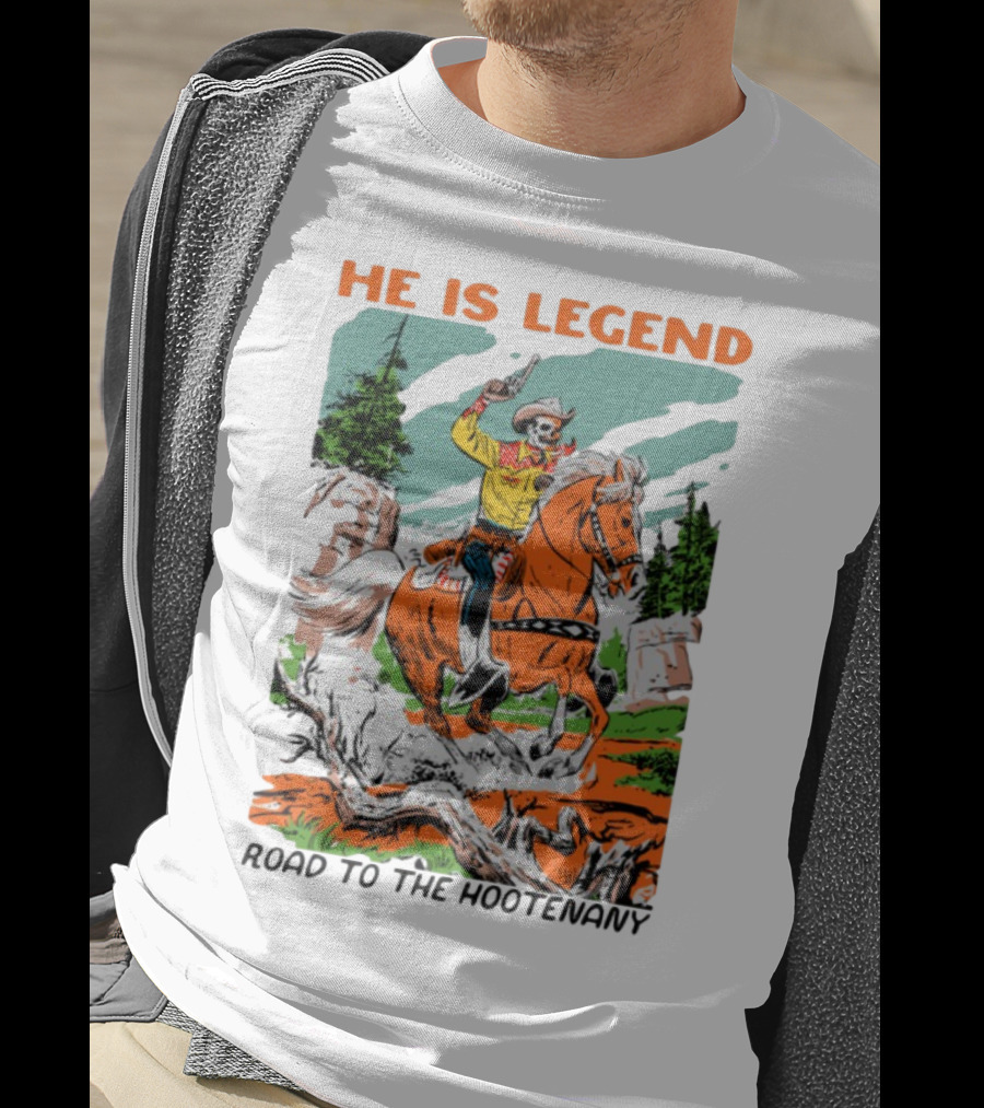 He Is Legend Cowboy Back To The Frontiers T-Shirt