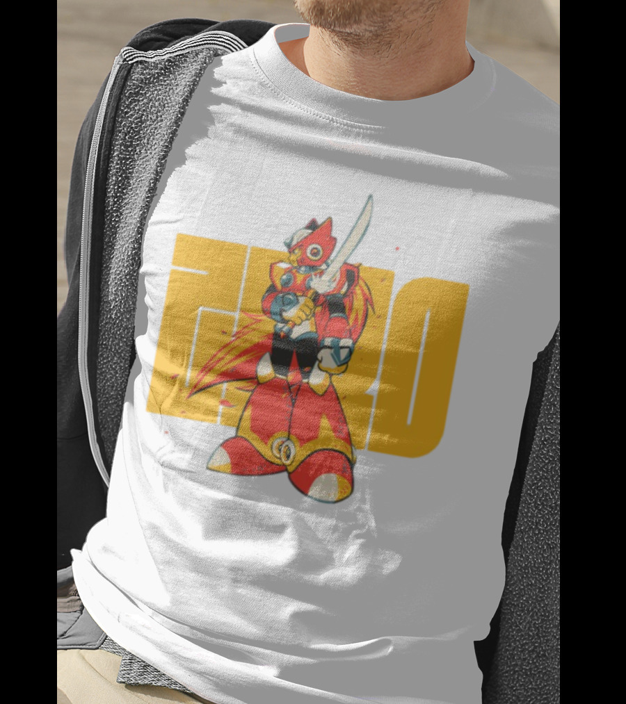 Maverick Hunter Zero Mega Man Fusion T-Shirt
