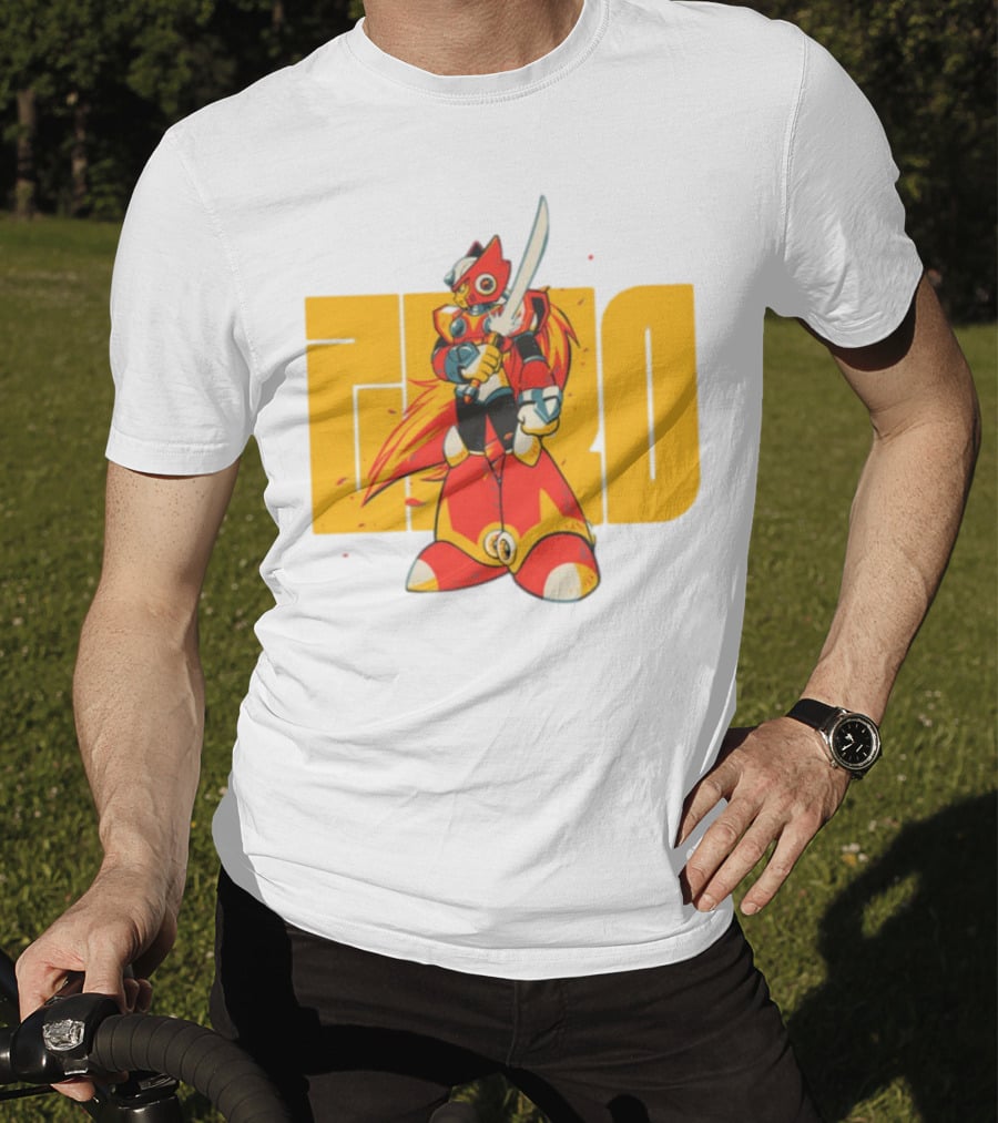 Maverick Hunter Zero Mega Man Fusion T-Shirt
