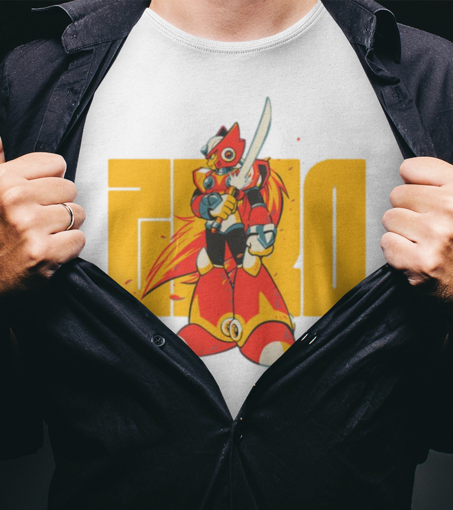 Maverick Hunter Zero Mega Man Fusion T-Shirt