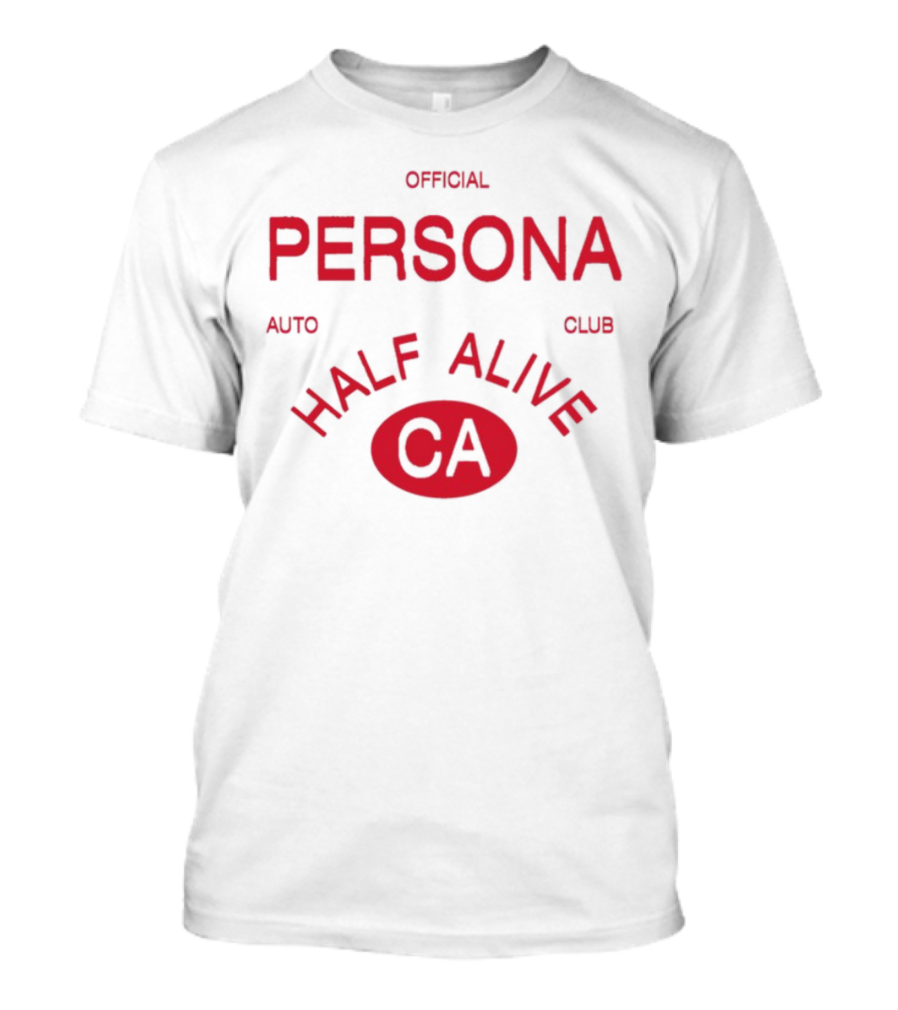 Official Persona Auto Club Half Alive CA T-Shirt