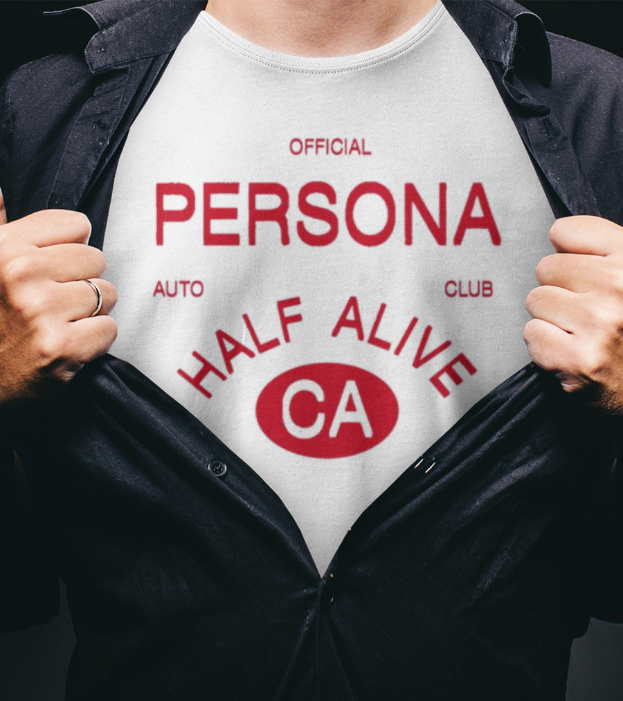 Official Persona Auto Club Half Alive CA T-Shirt