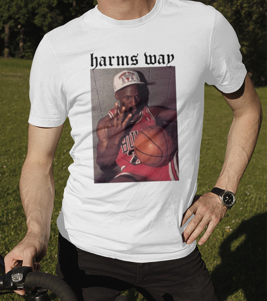 Harm's Way Bulls Basketball Legend 23 Championship Tribute T-Shirt