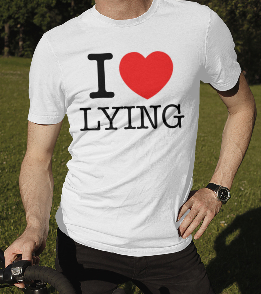 Premi Sterlin I Heart Lying Bold Statement T-Shirt