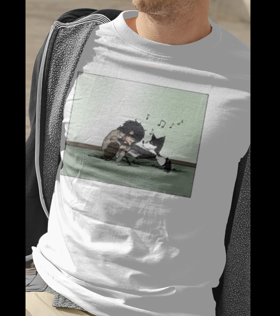Alex G Playing Piano With Snoopy Peanuts Scene T-Shirt