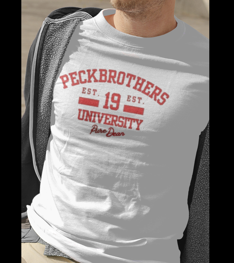 Peck Brothers University Est 19 Pure Dean T-Shirt
