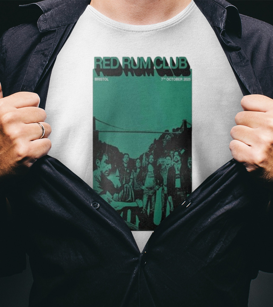 Red Rum Club Bristol Trinity 7th October 2025 Concert T-Shirt