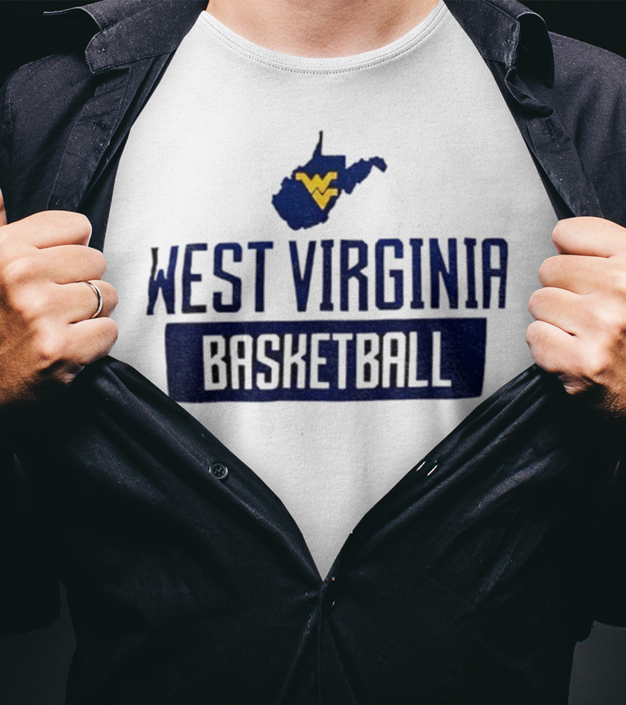 West Virginia Mountaineers Basketball 2025 Iconic Emblem T-Shirt