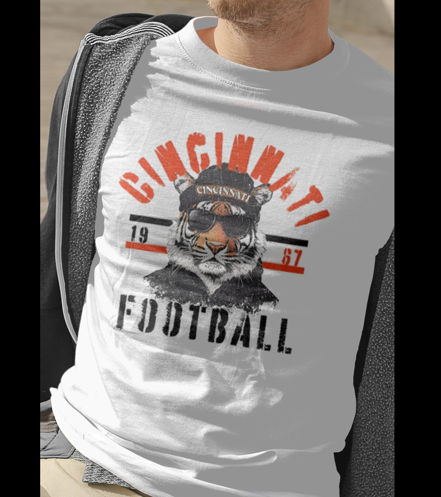 Cincinnati Tiger 1967 Football T-Shirt