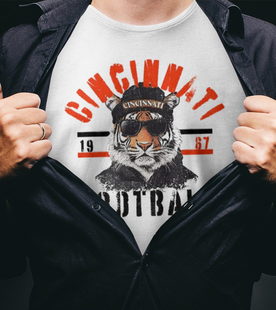 Cincinnati Tiger 1967 Football T-Shirt
