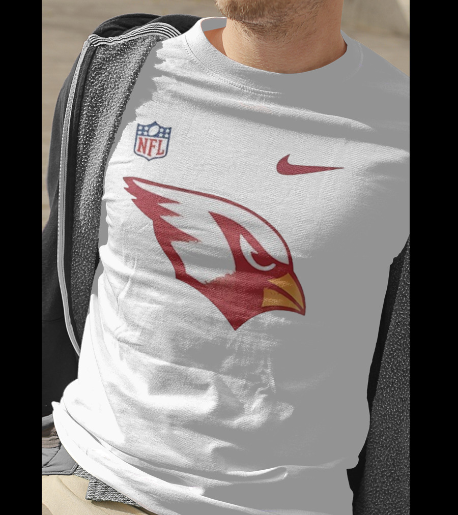 Arizona Cardinals NFL 105 Years Legacy Nike Team Logo T-Shirt