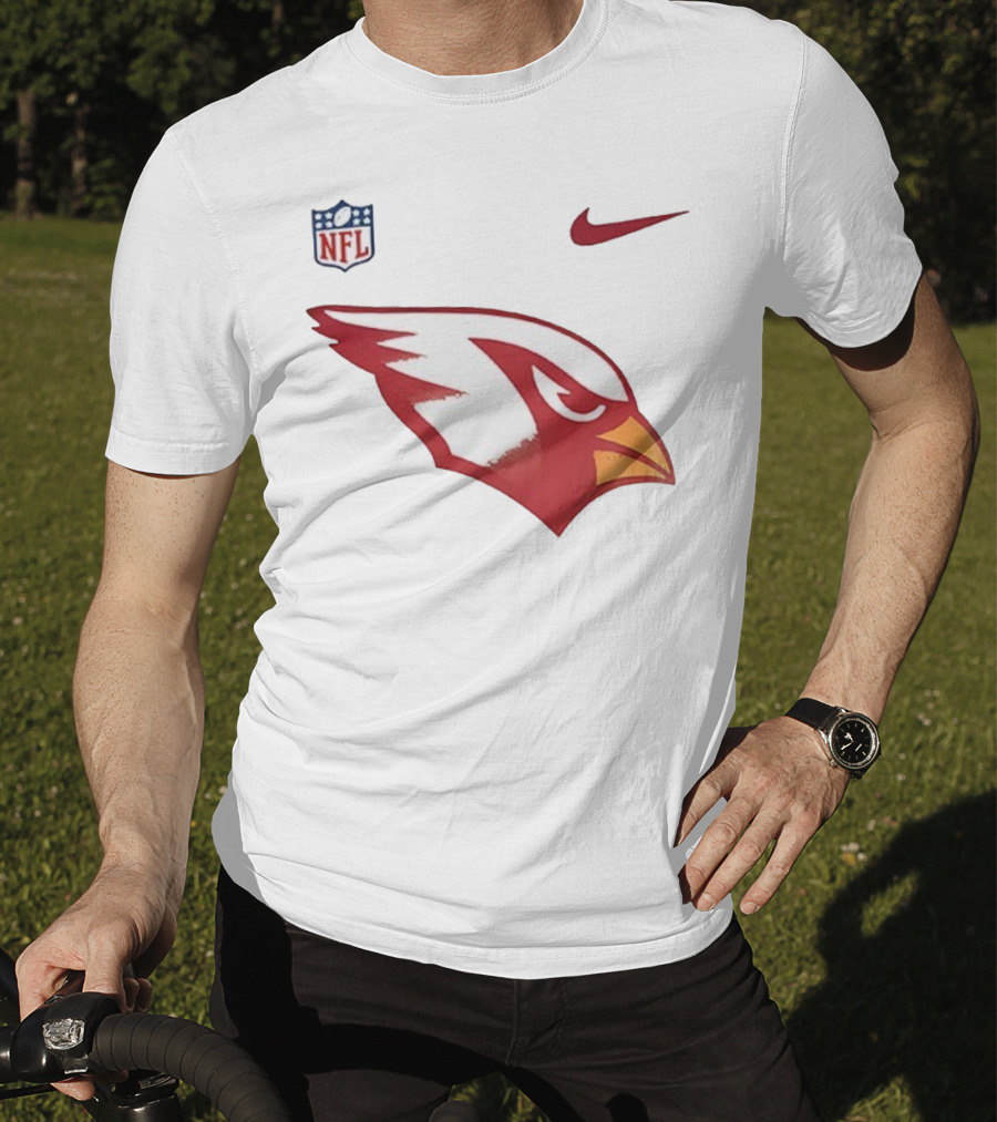 Arizona Cardinals NFL 105 Years Legacy Nike Team Logo T-Shirt
