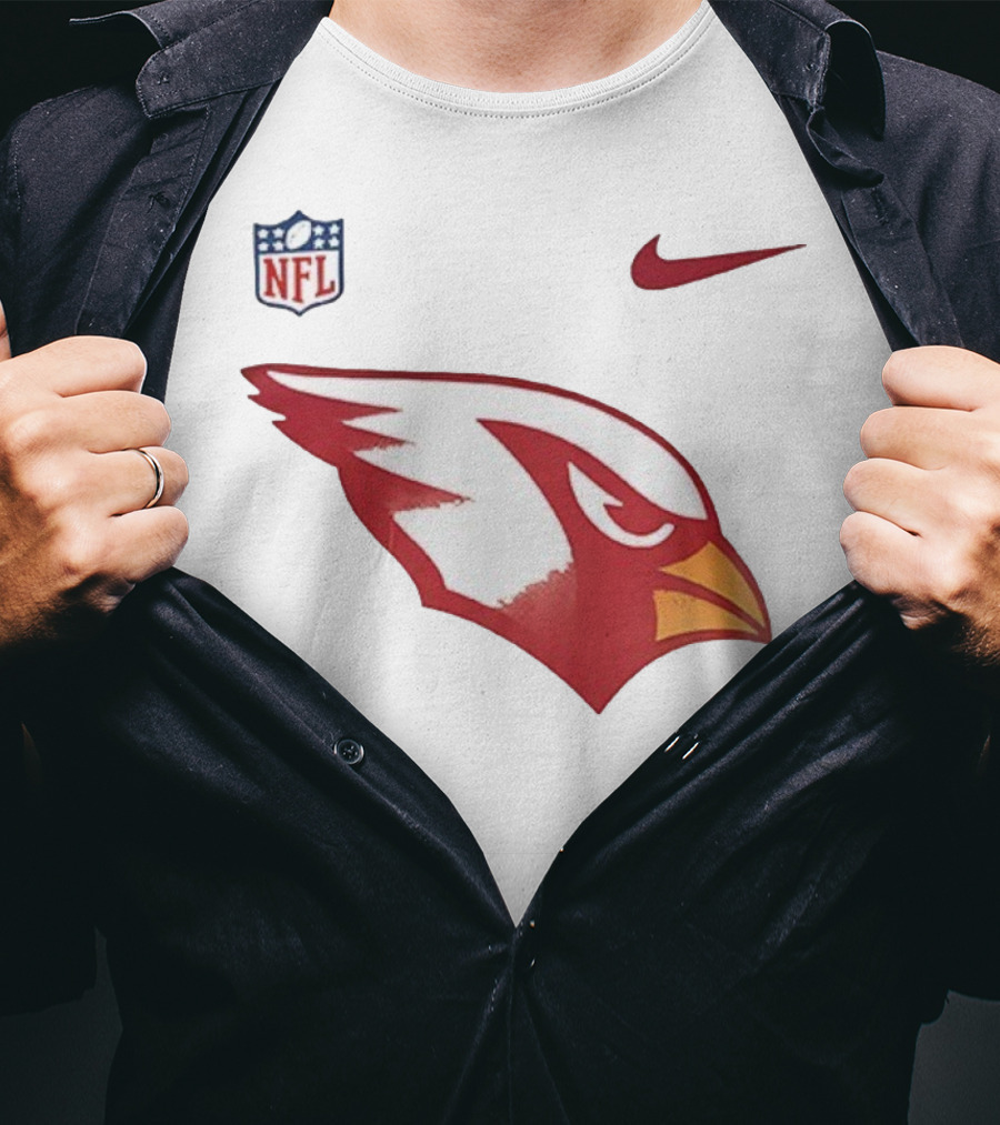 Arizona Cardinals NFL 105 Years Legacy Nike Team Logo T-Shirt