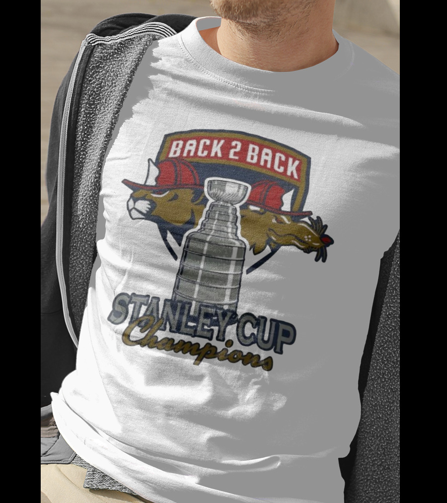 Back 2 Back Florida Panthers Stanley Cup Champions T-Shirt
