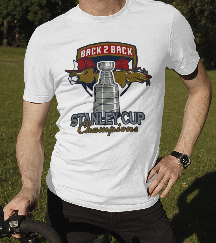 Back 2 Back Florida Panthers Stanley Cup Champions T-Shirt