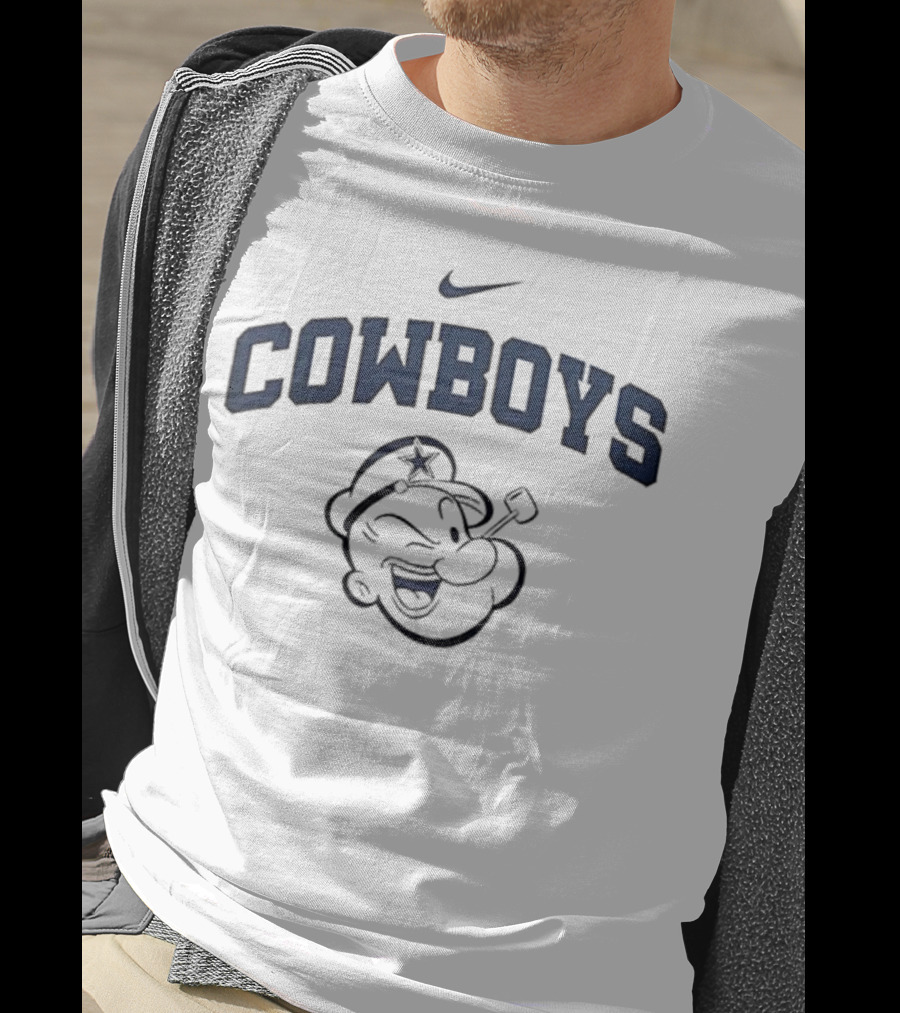 Dallas Cowboys Nike Popeye I Yam What I Yam Collaboration T-Shirt