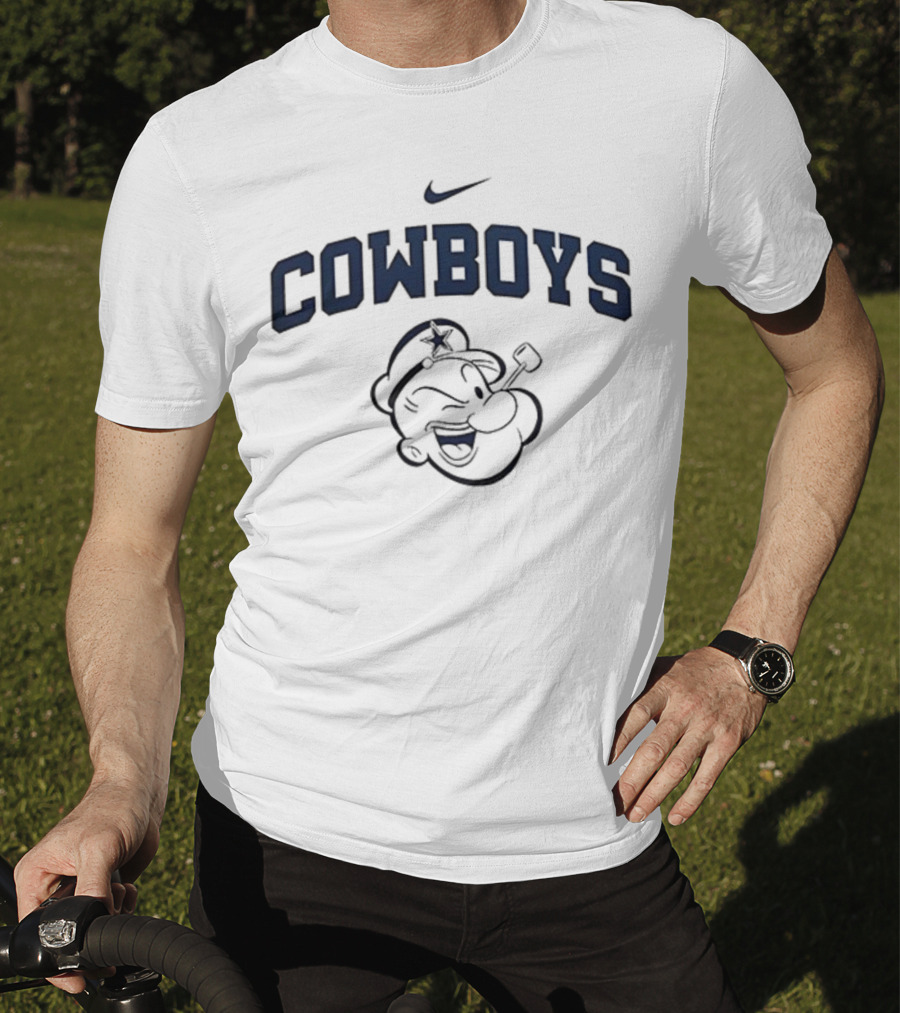 Dallas Cowboys Nike Popeye I Yam What I Yam Collaboration T-Shirt