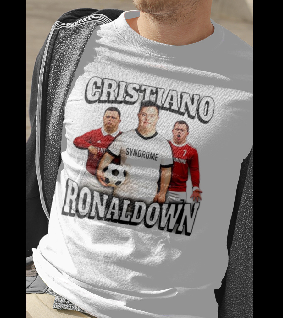 Cristiano Ronaldown Syndrome Graphic T-Shirt