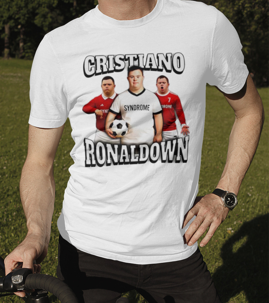Cristiano Ronaldown Syndrome Graphic T-Shirt