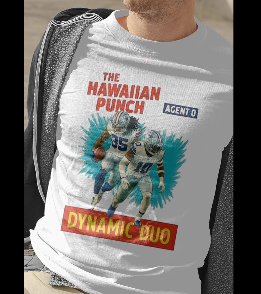 The Hawaiian Punch Agent O Dynamic Duo Dallas Cowboys Football T-Shirt