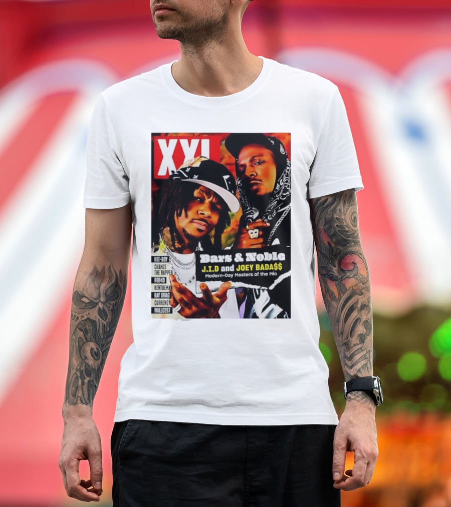 XXL Magazine JID Joey Badass Bars & Noble Modern-Day Masters Of The Mic T-Shirt
