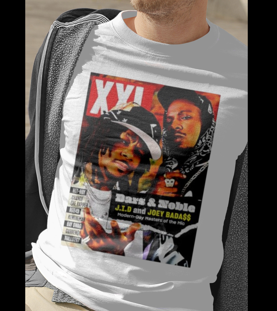 XXL Magazine JID Joey Badass Bars & Noble Modern-Day Masters Of The Mic T-Shirt