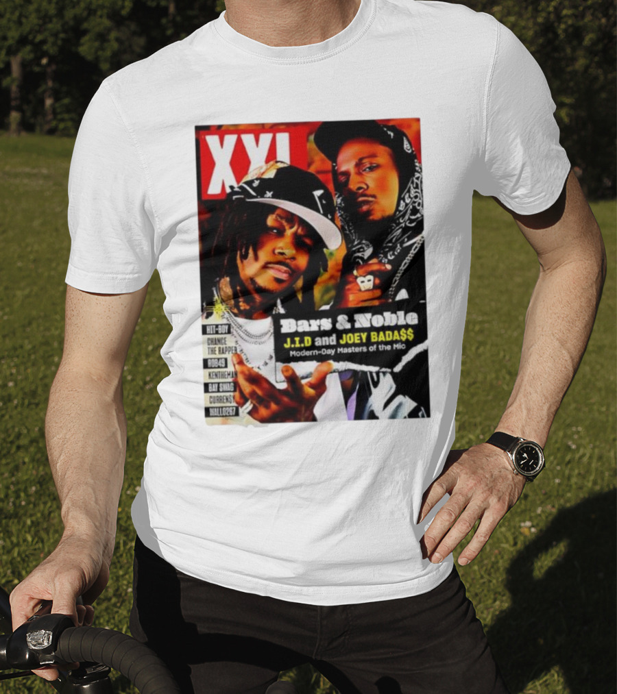 XXL Magazine JID Joey Badass Bars & Noble Modern-Day Masters Of The Mic T-Shirt