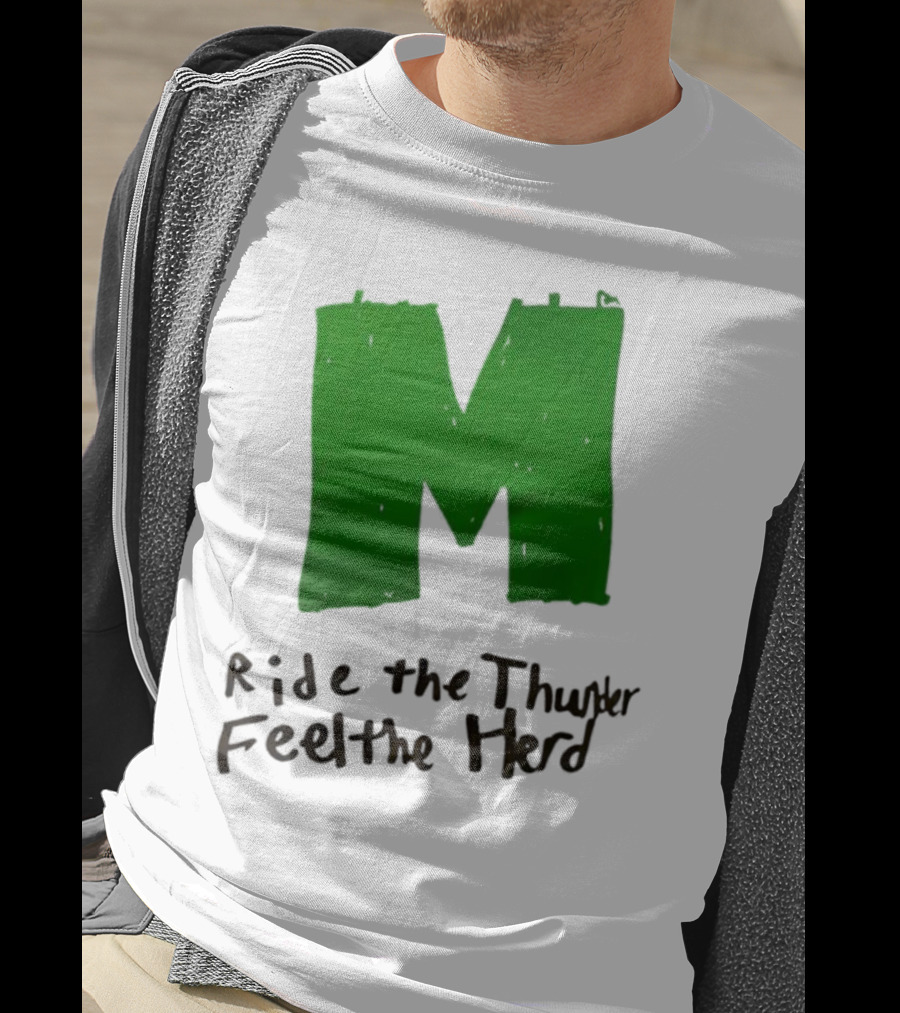 Moorpark Musketeers Ride The Thunder Feel The Herd T-Shirt