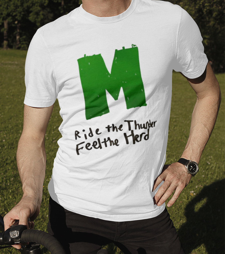 Moorpark Musketeers Ride The Thunder Feel The Herd T-Shirt