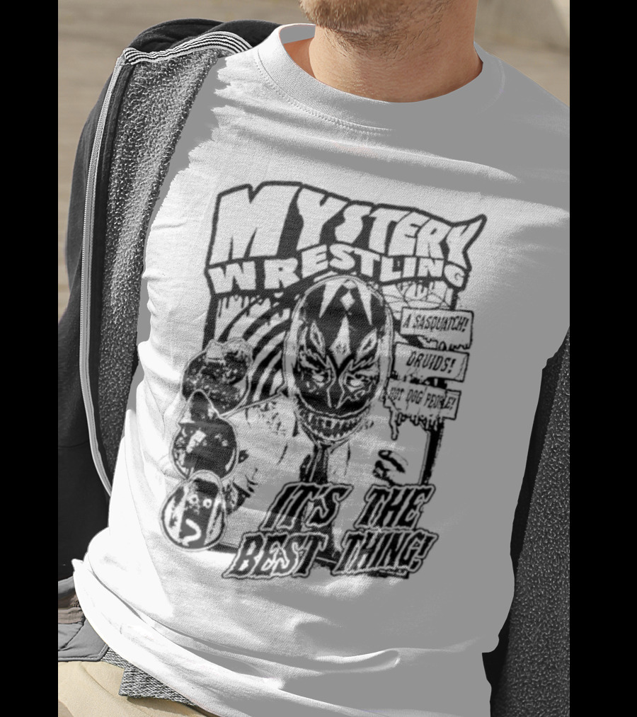 Mystery Wrestling It’s The Best Thing Masked Wrestler T-Shirt