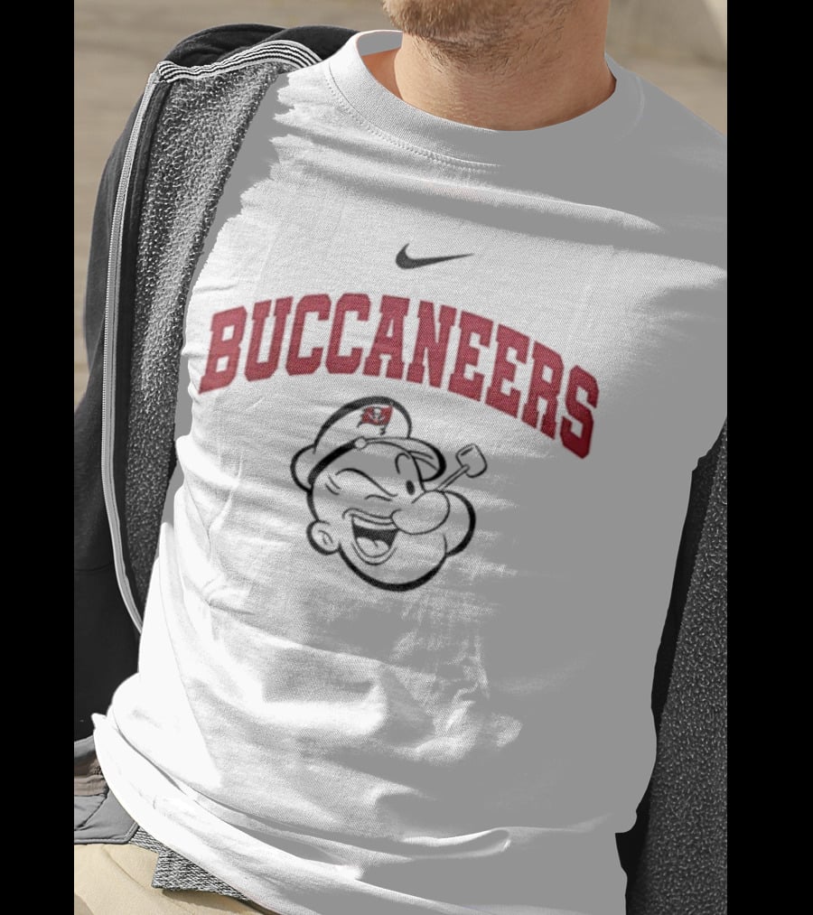 Tampa Bay Buccaneers Buccaneers Popeye I Yam What I Yam Nike T-Shirt