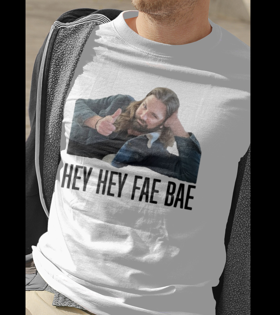 Hey Hey Fae Bae Denim Pose T-Shirt