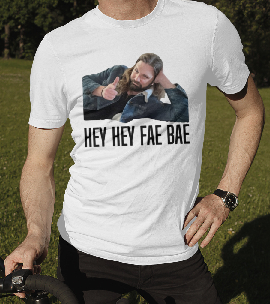 Hey Hey Fae Bae Denim Pose T-Shirt