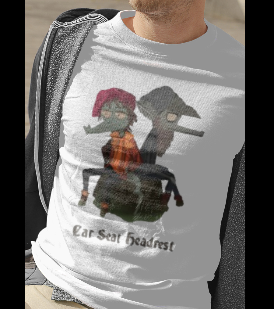 Matador Records Car Seat Headrest Cartoon Characters Collaboration T-Shirt