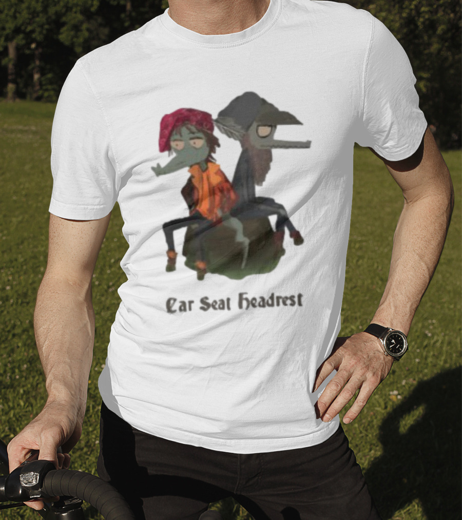 Matador Records Car Seat Headrest Cartoon Characters Collaboration T-Shirt