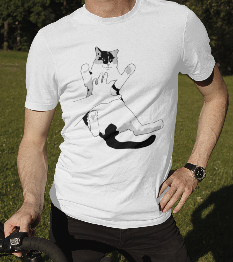 MK Belly Rub Cat Paws Cute Playful Kitten T-Shirt