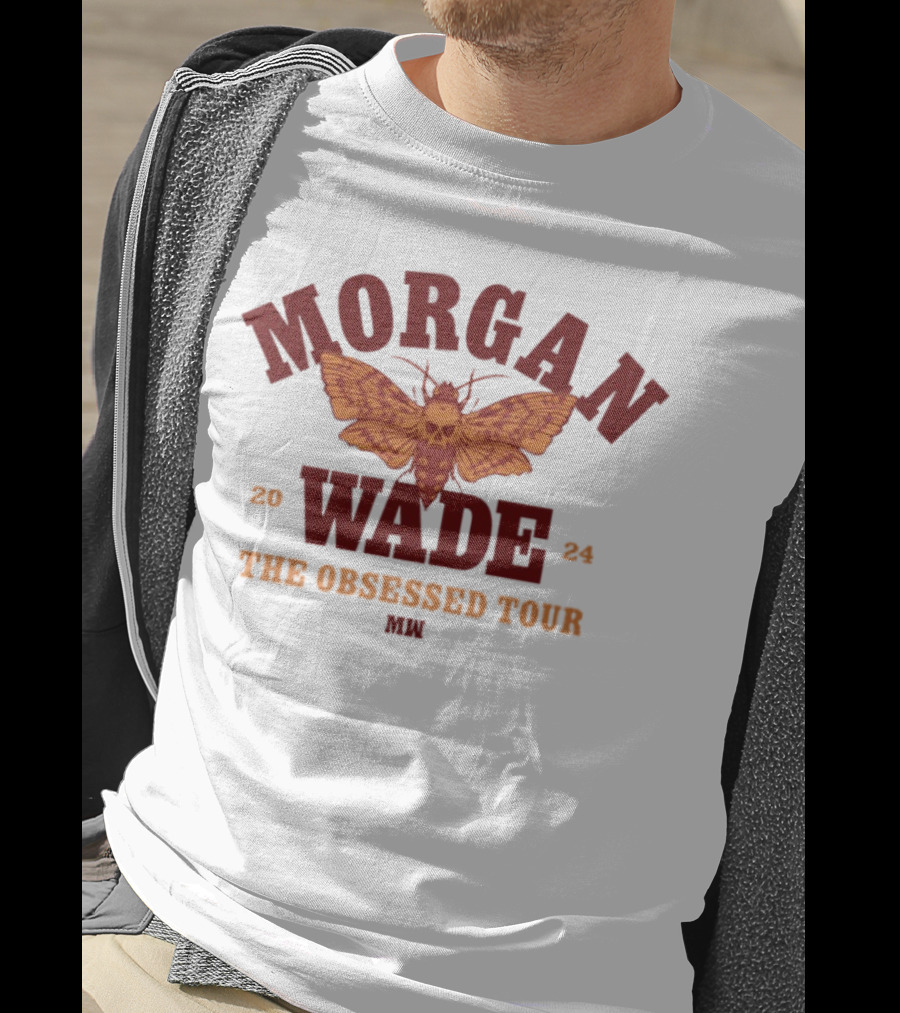 Morgan Wade Skull Moth The Obsessed Tour 2024 T-Shirt