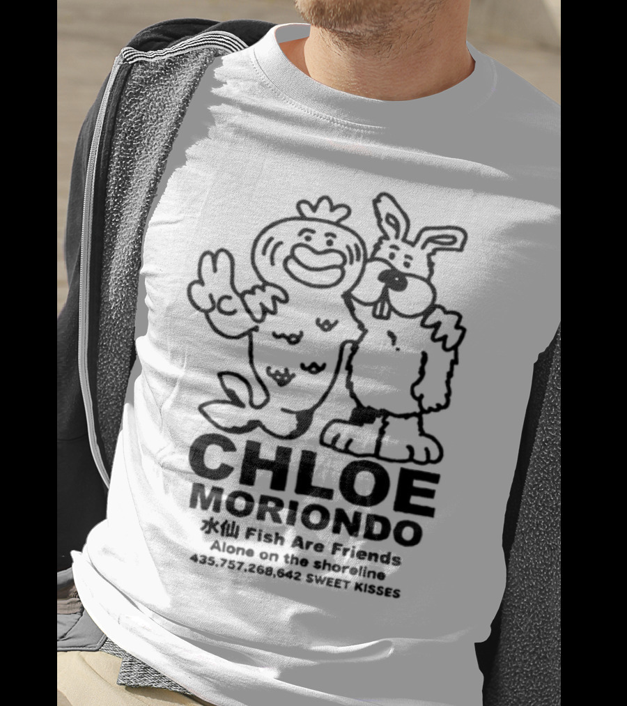Chloe Moriondo Fish Are Friends Friend Of Fish T-Shirt