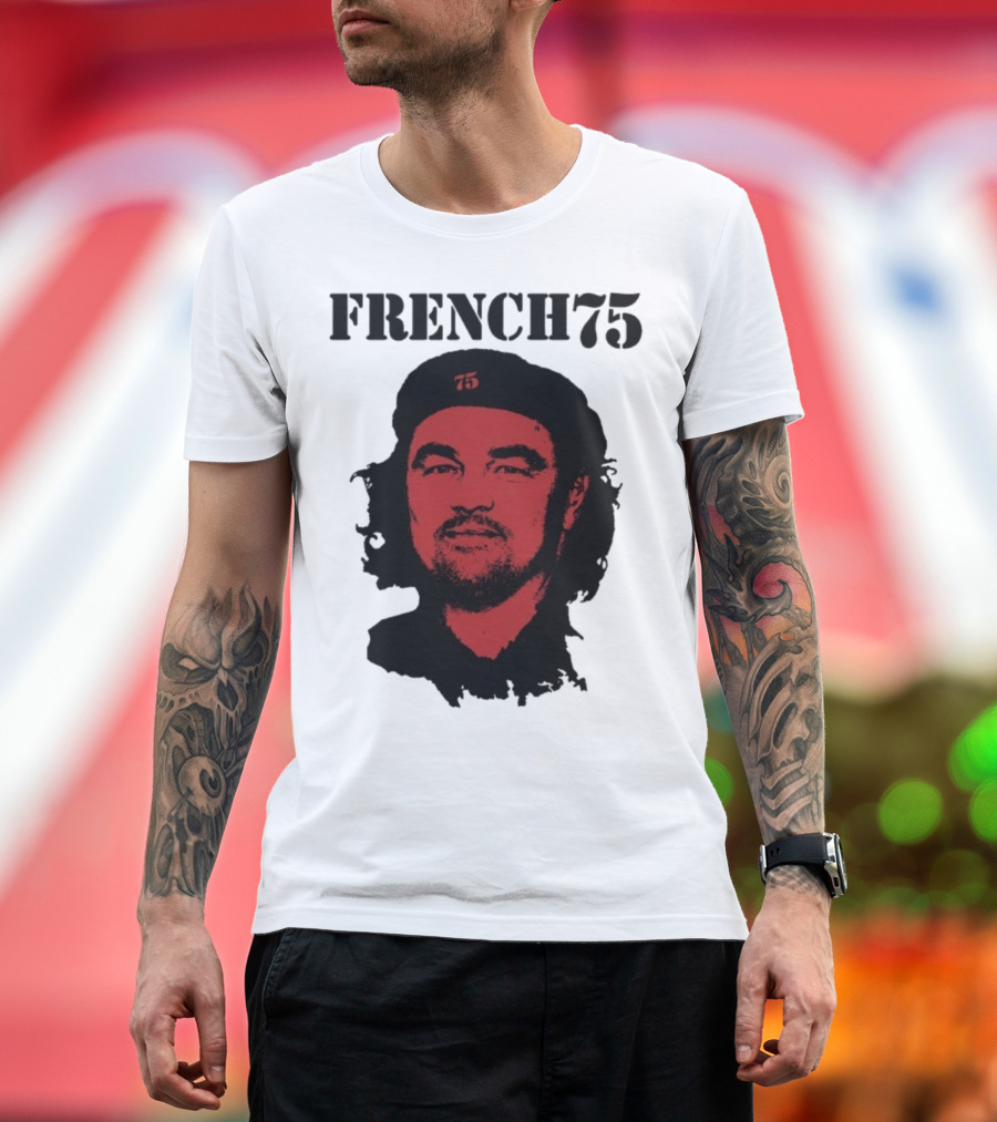 Che French 75 Red Portrait T-Shirt