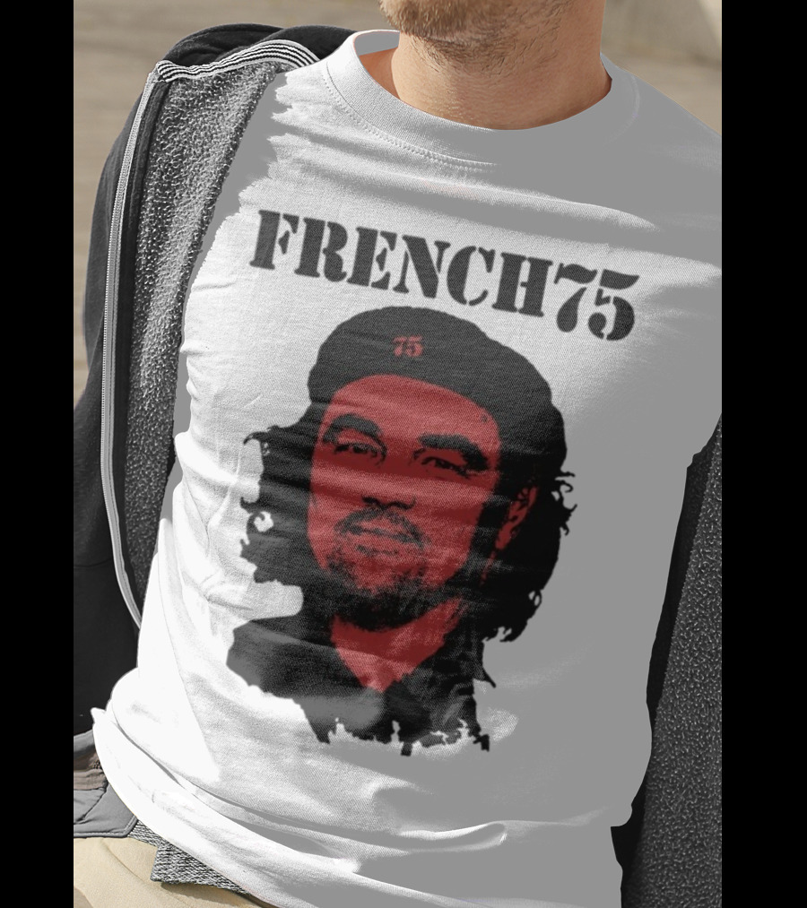 Che French 75 Red Portrait T-Shirt
